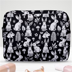 Easter Bunny Pattern Make Up Pouch (large) by Valentinaart