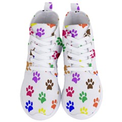Pawprints Paw Prints Paw Animal Women s Lightweight High Top Sneakers by Anend