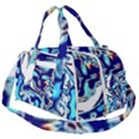 Trippy Dippy Bears Blue Dancing Greatful Dead Skull Steal Your Face Burner Gym Duffel Bag View2