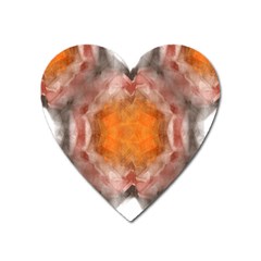 Seamless Background Fractal Magnet (heart) by hlehnerer