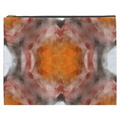 Seamless Background Fractal Cosmetic Bag (xxxl) by hlehnerer