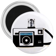 Kodak (3)c 3  Button Magnet by KellyHazel