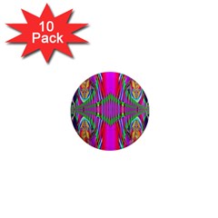 Modern Art 1  Mini Button Magnet (10 Pack) by Siebenhuehner