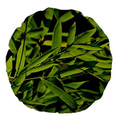 Bamboo 18  Premium Round Cushion  by Siebenhuehner