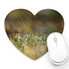 Sundrops Mouse Pad (heart) by Siebenhuehner