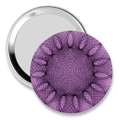 Mandala 3  Handbag Mirror by Siebenhuehner