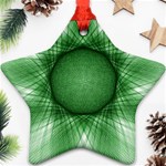 Spirograph Star Ornament Front