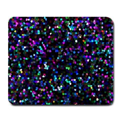 Glitter 1 Large Mouse Pad (rectangle) by MedusArt