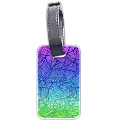 Grunge Art Abstract G57 Luggage Tag (two Sides) by MedusArt