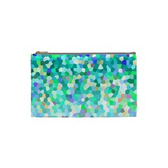 Mosaic Sparkley 1 Cosmetic Bag (small) by MedusArt