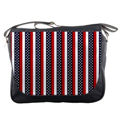 Patriot Stripes Messenger Bag by StuffOrSomething