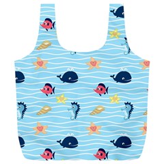 Fun Fish Of The Ocean Reusable Bag (xl) by StuffOrSomething