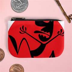 Running Man Coin Change Purse by StuffOrSomething