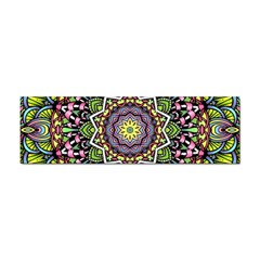 Psychedelic Leaves Mandala Bumper Sticker 100 Pack by Zandiepants