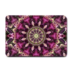 Purple Flower Small Door Mat by Zandiepants