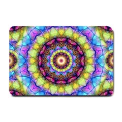 Rainbow Glass Small Door Mat by Zandiepants