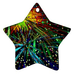 Exploding Fireworks Star Ornament (two Sides) by StuffOrSomething
