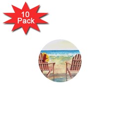 Time To Relax 1  Mini Button (10 Pack) by TonyaButcher