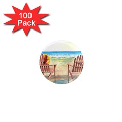 Time To Relax 1  Mini Button Magnet (100 Pack) by TonyaButcher