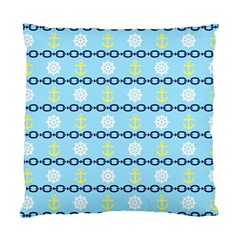 Anchors & Boat Wheels Cushion Case (two Sided)  by StuffOrSomething