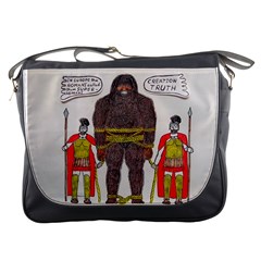 Big Foot & Romans Messenger Bag by creationtruth