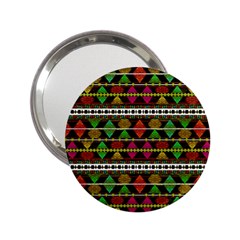 Aztec Style Pattern Handbag Mirror (2 25 ) by dflcprints