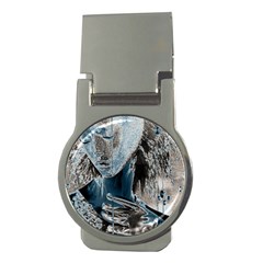 Feeling Blue Money Clip (round) by FunWithFibro