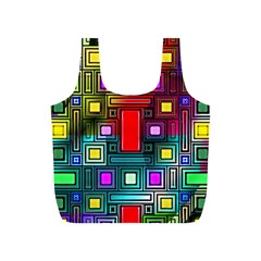 Abstract Modern Reusable Bag (s) by StuffOrSomething