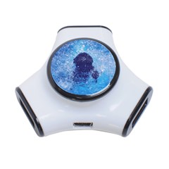 French Bulldog Swimming 3 Port Usb Hub by StuffOrSomething