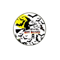 Happy Halloween Collage Golf Ball Marker 4 Pack (for Hat Clip) by StuffOrSomething