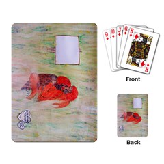 Neanderthal Love Playing Cards Single Design by creationtruth