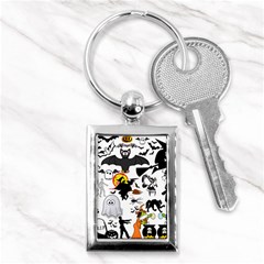 Halloween Mashup Key Chain (rectangle) by StuffOrSomething