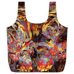 Abstract 4 Reusable Bag (xl) by icarusismartdesigns