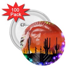Ghost Dance 2 25  Button (100 Pack) by icarusismartdesigns