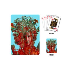 Flower Horizon Playing Cards (mini) by icarusismartdesigns