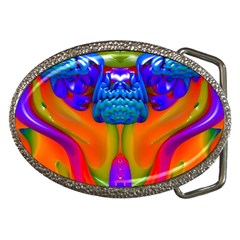 Lava Creature Belt Buckle (oval) by icarusismartdesigns