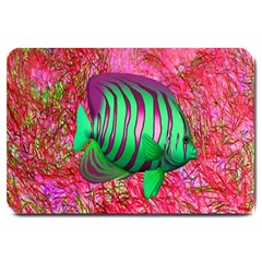 Fish Large Door Mat by icarusismartdesigns