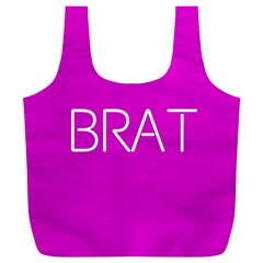 Brat Pink Reusable Bag (xl) by OCDesignss