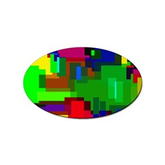 Pattern Sticker (oval) by Siebenhuehner