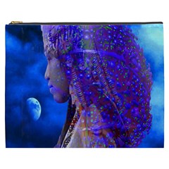 Moon Shadow Cosmetic Bag (xxxl) by icarusismartdesigns