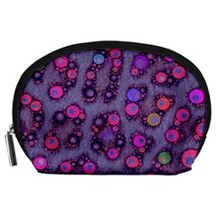 Florescent Cheetah Accessory Pouch (large) by OCDesignss