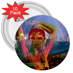 Fusion With The Landscape 3  Button (10 Pack) by icarusismartdesigns