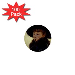 Kathleen Anonymous Ipad 1  Mini Button (100 Pack) by AnonMart