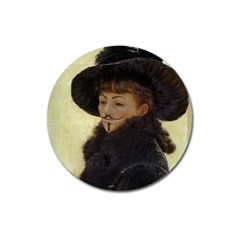 Kathleen Anonymous - James Tissot, 1877 Magnet 3  (round) by AnonMart