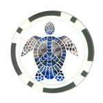 Peace Turtle Poker Chip Front