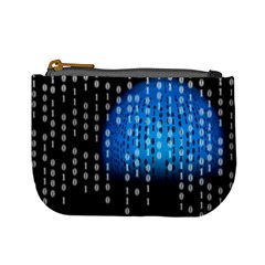 Binary Rain Coin Change Purse by StuffOrSomething