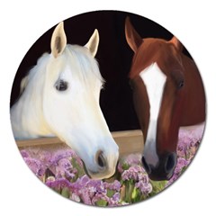 Friends Forever Magnet 5  (round) by JulianneOsoske