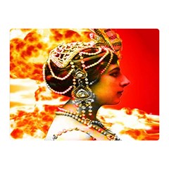 Mata Hari Double Sided Flano Blanket (mini) by icarusismartdesigns