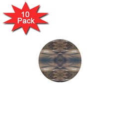 Wildlife Wild Animal Skin Art Brown Black 1  Mini Button (10 Pack) by yoursparklingshop