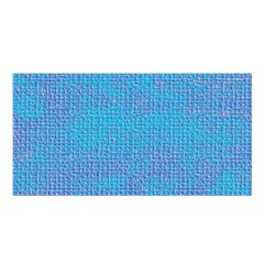 Textured Blue & Purple Abstract Satin Shawl by StuffOrSomething